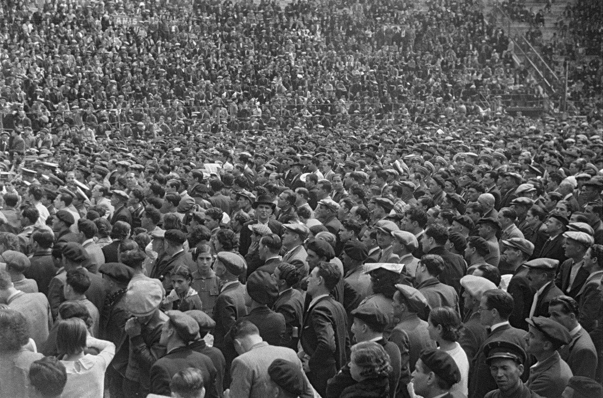 Meeting of the CNT-FAI during the Spanish Revolution.