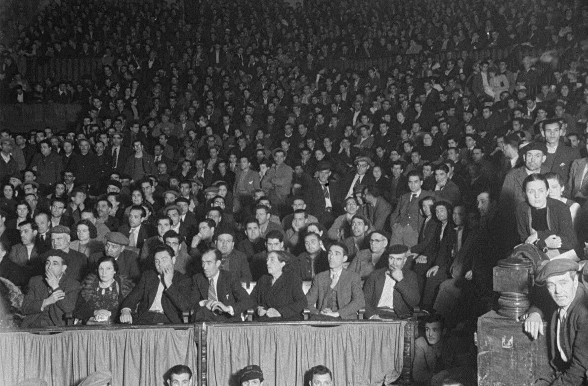 Meeting of the Iberian Anarchist Federation (FAI) during the Spanish Revolution