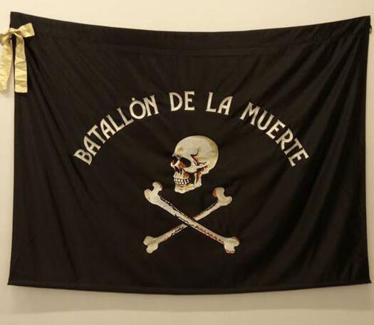 A Flag of the Battalion of Death.