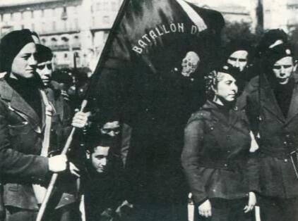 Fighters of the Malatesta Battalion, also known as Battalion of Death.