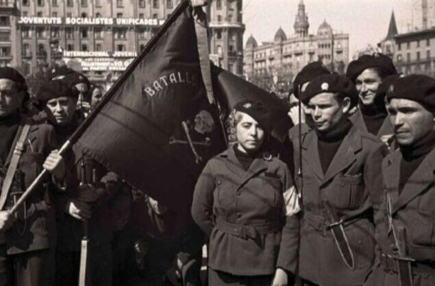 Fighters of the Malatesta Battalion, also known as Battalion of Death.